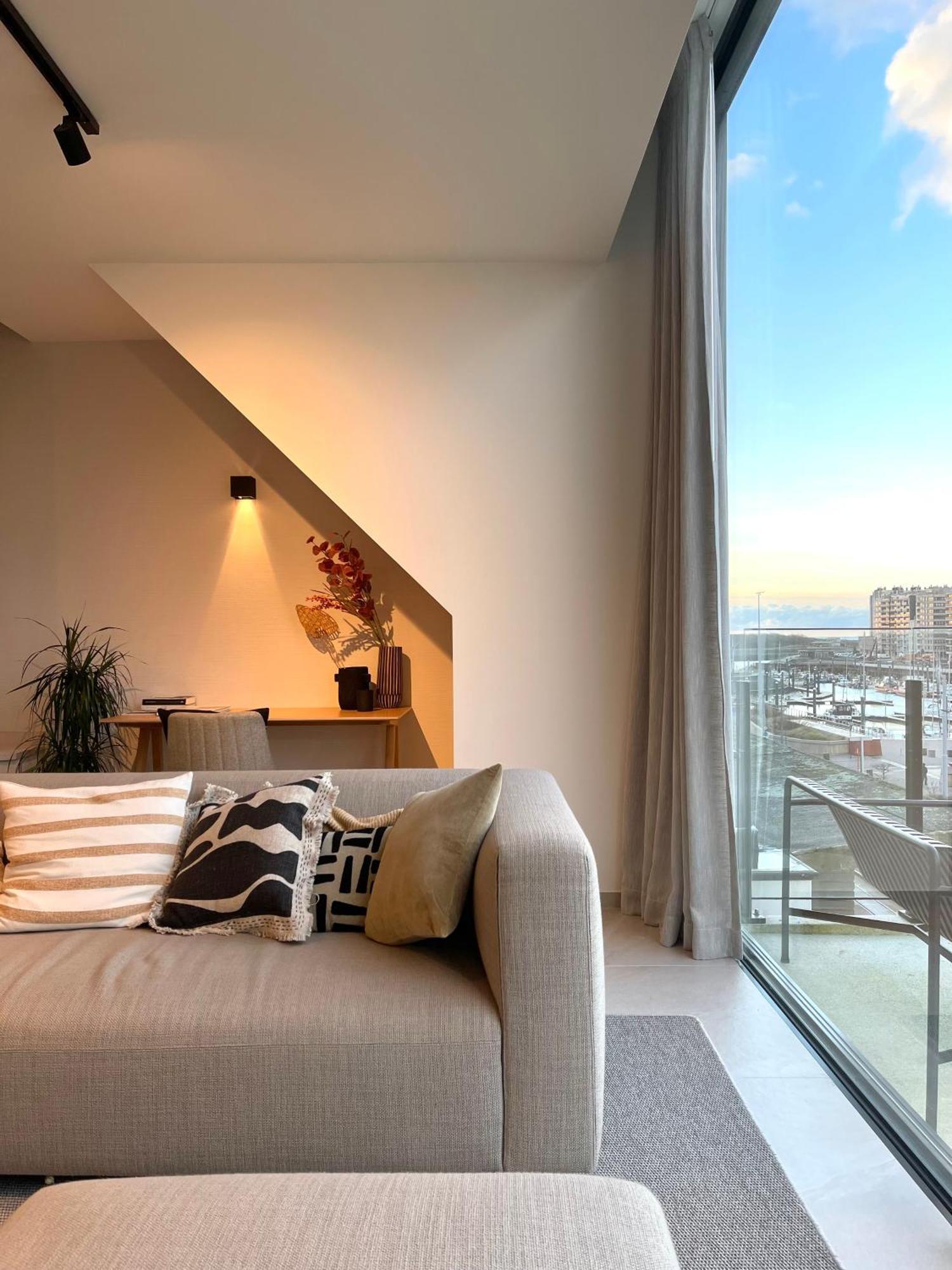 Molo Roof - Stylish Penthouse With Marina View Blankenberge Within Walking Distance From The Sea - 15 Km From Bruges Exterior foto