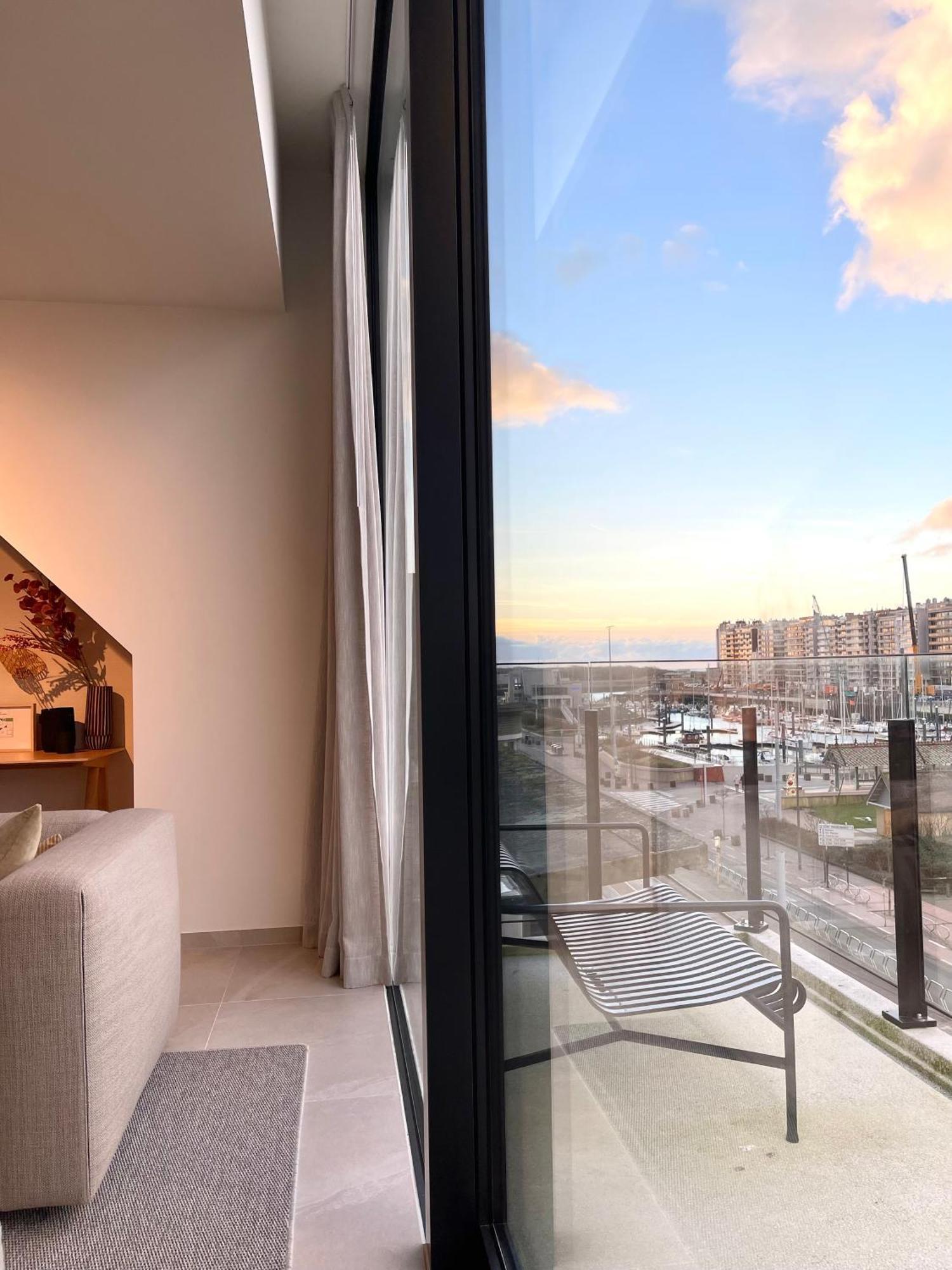 Molo Roof - Stylish Penthouse With Marina View Blankenberge Within Walking Distance From The Sea - 15 Km From Bruges Exterior foto
